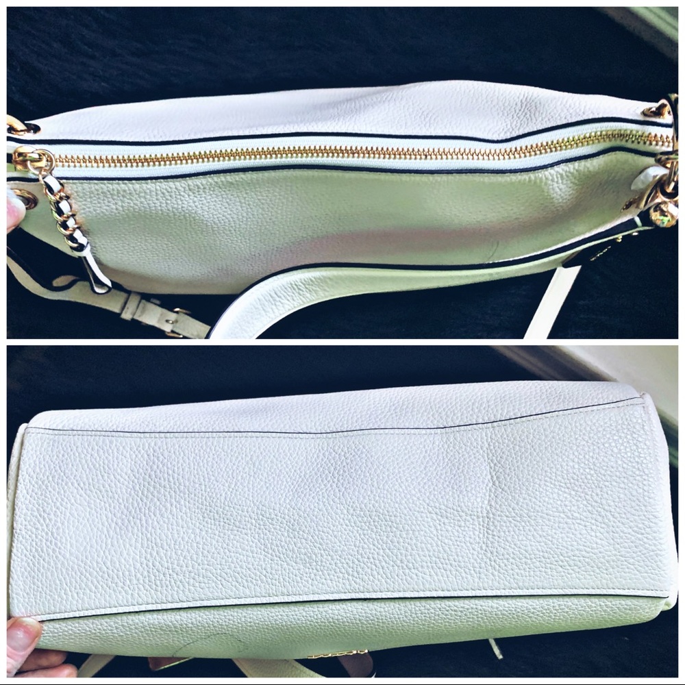 Large Leather COACH Handbag - Picture 4 of 8
